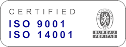 Certified ISO 9001 / ISO 14001